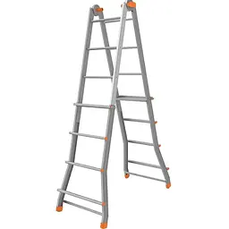 Драбина телескопічна Colombo Pratic 4+4 Steel (PRATIC4+4ACC)