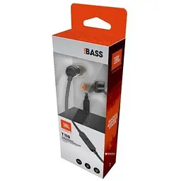 Навушники JBL T110 Tune провідні чорні JBLT110BLK - мініатюра 2