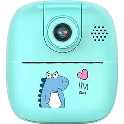 Дитячий фотоапарат моментального друку фотографій M4 Kids Print Camera Блакитний