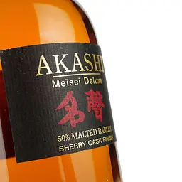 Віскі Akashi Meisei Deluxe Sherry Cask 50% 0.5 л в подарунковій упаковці - мініатюра 6