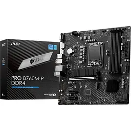 Материнська плата MSI Pro B760M-P DDR4 Socket 1700 - мініатюра 3