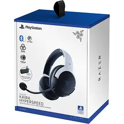 Ігрові навушники Razer Kaira Hyperspeed PS5 Licensed White (RZ04-03980200-R3G1) [145325] - мініатюра 7