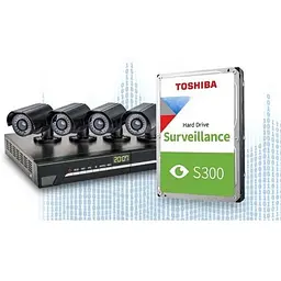 Жорсткий диск Toshiba S300 4 TB (HDWT140UZSVA) - мініатюра 4
