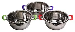 Друшляк Wiltze з силіконовими ручками Kamille Ø24 см kuh0009471