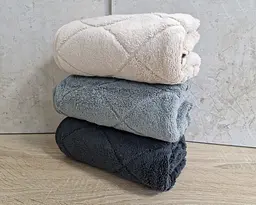Набір турецьких махрових рушників Cestepe MicroCotton Premium 3 штуки 50x90 Voli 2 щільність 600 г/м2 - мініатюра 4
