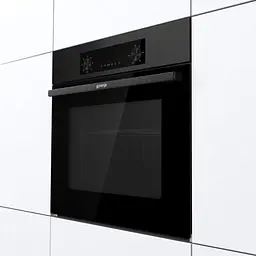 Духова шафа електрична Gorenje 61 л A+ дисплей конвекція чорний - мініатюра 3