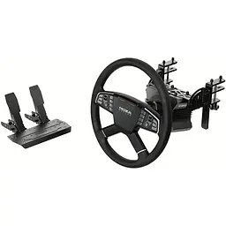 Кермо і педалі Moza Racing R5 Trucking Bundle for PC 14 кн. подв. педалі SR-PLite кермо TSW