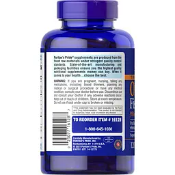 Жирні кислоти Puritan's Pride Triple Strength Omega 3 Fish Oil 1400 мг 120 капсул - мініатюра 3