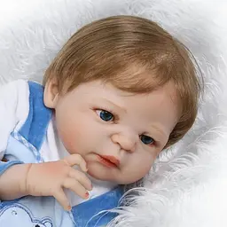 Силіконова колекційна лялька реборн reborn хлопчик теми Reborn Dolls det0018816 - мініатюра 4