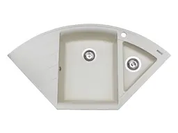 Кухонна мийка Miraggio EUROPE jasmine (0000015) Граніт, Врізна, Жасмин