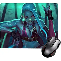 Ігрова поверхня Nextprint Джинкс Jinx Ліга легенд League of Legends 300 х 250 мм (23785) 
