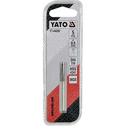 Свердло по металу Premium YATO HSS 4241 Ø=0.5х25 мм, 5 шт (YT-44200) - мініатюра 2