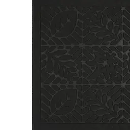 Килимок придверний Eco Fabric Листя без кромки чорний 45 х 75 см (4575-004) - мініатюра 5