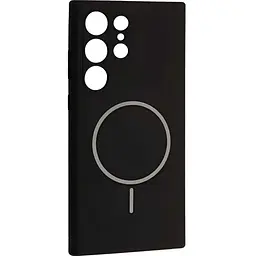 Чохол DK Luxury Silicone Case with MagSafe для Samsung Galaxy S24 Ultra Black [132232]