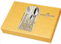 Набір столових приборів Hoffburg HB 24012 GS 24 предмети - мініатюра 2