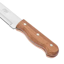 Ніж кухонний товстий з дерев'яною ручкою 33 см, Kitchen Master 87141 - мініатюра 5