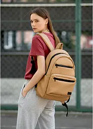 Рюкзак Sambag Zard 0KTn бежевий 46 x 28 x 13 см (25058026)