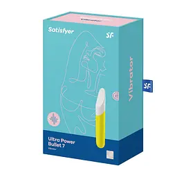 Мінівібратор Satisfyer Ultra Power Bullet 7 (Жовтий): Гнучкий язичок для імітації оральних пестощів та точної стимуляції - мініатюра 8