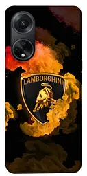 Чохол Demsky Lamborghini logo для Oppo A58 4G