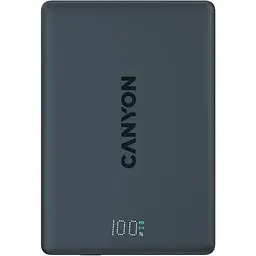 Павербанк Canyon Magnetic Black 5 000 mAh / 20 Вт (CNS-CPB500B) - мініатюра 2