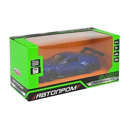 Іграшка Машина металева АВТОПРОМ Ford Mustang GT3 10028 Синій shop (6906231378236)