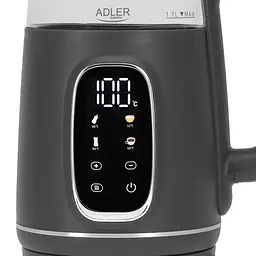 Электрочайник Adler AD 1305 1,7 л серый/серебристый - миниатюра 6