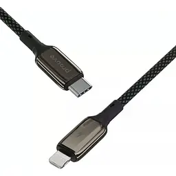 Кабель Proove Dense Metal USB-С to Lightning 27W 1m Black(CCDM27002101) [130316] - мініатюра 3