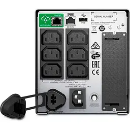 Джерело безперебійного живлення APC 750 ВА / 500 Вт / 7 А*ч (SMT750IC) - мініатюра 2