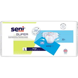 Уцінка. Підгузки для дорослих Seni Super Large 30 шт. 
