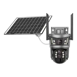 IP PTZ-відеокамера автономна з 4G та сонячною панеллю 3Mp+3Mp Light Vision VLC-9530IG10Z/2C3S (Solar) f=4+8mm, на акумуляторних батареях (75-00359)
