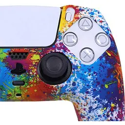 Чохол на геймпад Silicone Case для Sony DualSense Art Splash [86754] - мініатюра 2
