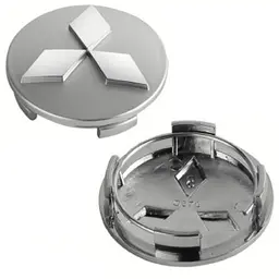 Ковпачки маточини на литі диски Mitsubishi 60 / 53 мм Сірий 1 шт XW0610-8