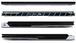 Ноутбук MSI 18 Titan 18 HX AI A2XWIG-269UA Mini LED/3840x2400/Ultra 9 285HX/ 64GB/4TB /RTX 5080/W11P /black (TITAN18HX AI A2XWIG-269UA) - мініатюра 11