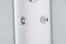 Душовий бокс з гідромасажем Mixxus Strong SBH02-90x90x215-GR Satin низький піддон MI6891, Хром матовый, тонований, хром матовий - мініатюра 10