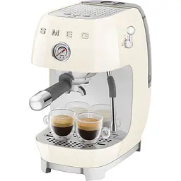 Кавоварка ріжкова Smeg ECF03CREU Cream [169557] - мініатюра 5
