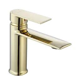 Змішувач для умивальника Rea Veneta gold низька (REA-B6417)
