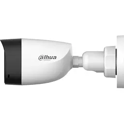 Камера HDCVI Dahua DH-HAC-HFW1500CLP-IL-A (2.8мм), White, 2880x1620, 5 Мп, f=2.8 мм CMOS, ІЧ + видиме світло до 20 м, мікрофон, -40°C ~ +60°C, IP67 - мініатюра 3