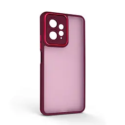 Защитный чехол для Xiaomi Redmi Note 12 4G, Shade, бордовый, TPU+PC, матовый, защита всего корпуса, панель-накладка, противоударный, с высокими бортами, амортизирует удары при падениях, ArmorStandart (ARM70089)