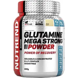 Глютамін Nutrend Glutamine Mega Strong Powder Pear 500 г