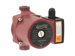 Циркуляційний насос Aquatica 100 Вт Hmax 6 м Qmax 75 л/хв Ø1 130 мм + гайки Ø¾ (774131)