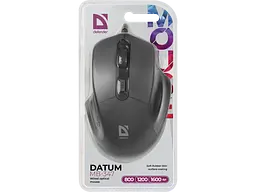 Миша Defender Datum MB-347 Black (52347) - мініатюра 4