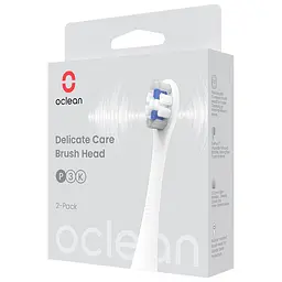 Насадка для зубної електрощітки Oclean P3K4 Delicate Care Extra Soft 2 шт (6970810552911) - мініатюра 4