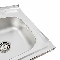 Кухонна мийка з нержавіючої сталі Valeso декор 5050 (0,7/160 мм), Decor - мініатюра 4