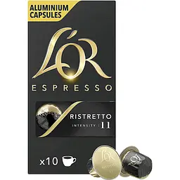 Набір кави в капсулах L'OR Ristretto 100 капсул (10 п. х 10 шт.) - мініатюра 2