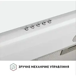 Витяжка пласка Perfelli PL 6022 W LED - мініатюра 6