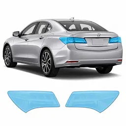 Антигравійна захисна бронеплівка за лекалами для Acura TLX I facelift 2018-2020 - задні ліхтарі стопи