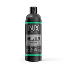 Відбілюючий шампунь Tauro Pro Line для собак і кішок з білою шерстю White Coat Whitening Shampoo 250 мл