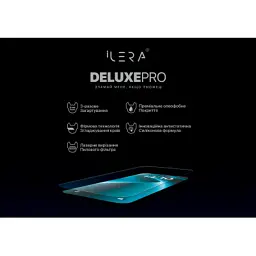 Скло захисне iLera DeLuxe Original Glass iPhone 16 Plus | 15 Plus (ILFCDL16PL) - мініатюра 4