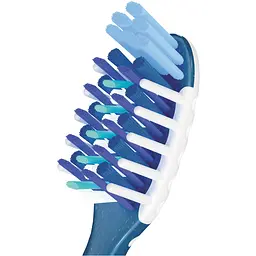 Зубна щітка Oral-B Pro-Expert Всі в одному середня 2 шт. синя та сіра - мініатюра 2