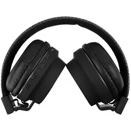 Бездротові розкладні навушники Lelisu LS-207 Bluetooth з функцією плеєра Black - мініатюра 3